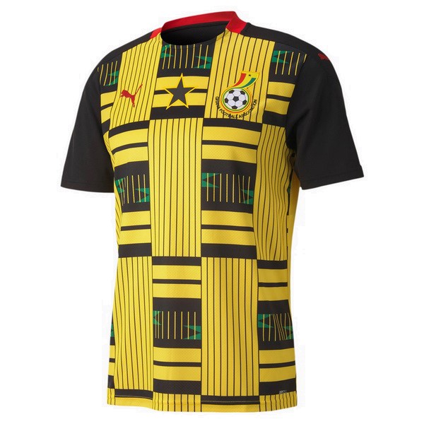 Tailandia Camiseta Ghana Segunda Equipación 2020 Amarillo